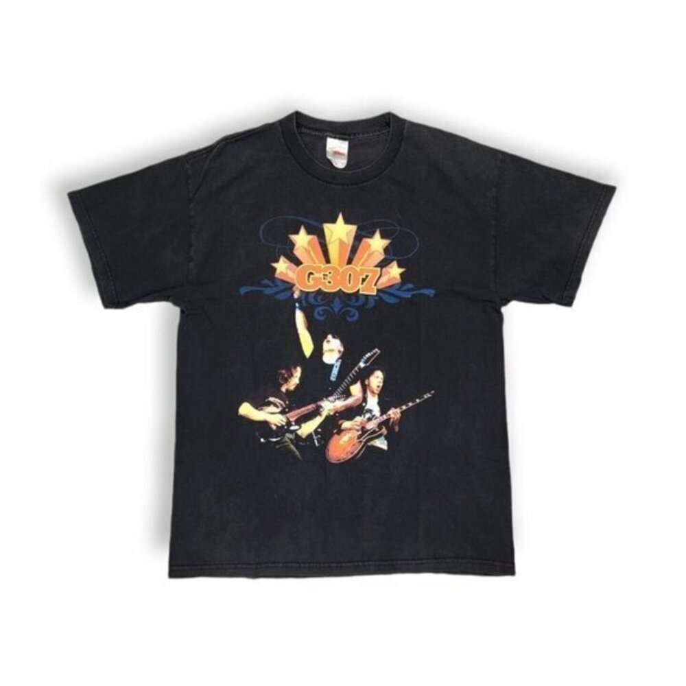 Vintage G307 Tour 2007 Joe Striani T Shirt Mens Large Band